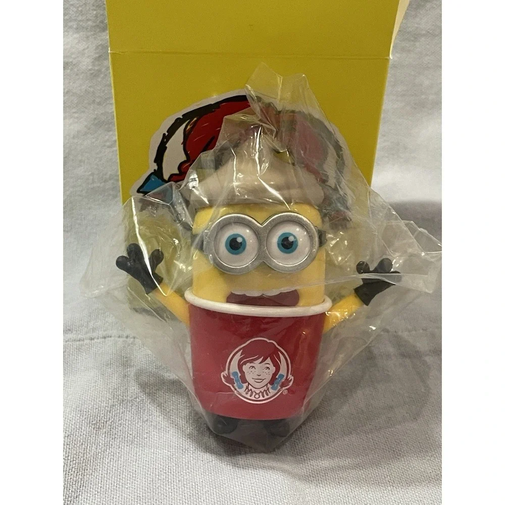 NEW Limited Edition Wendy's x Minions & Monsters Meal Toy Minion Figure - Frosty